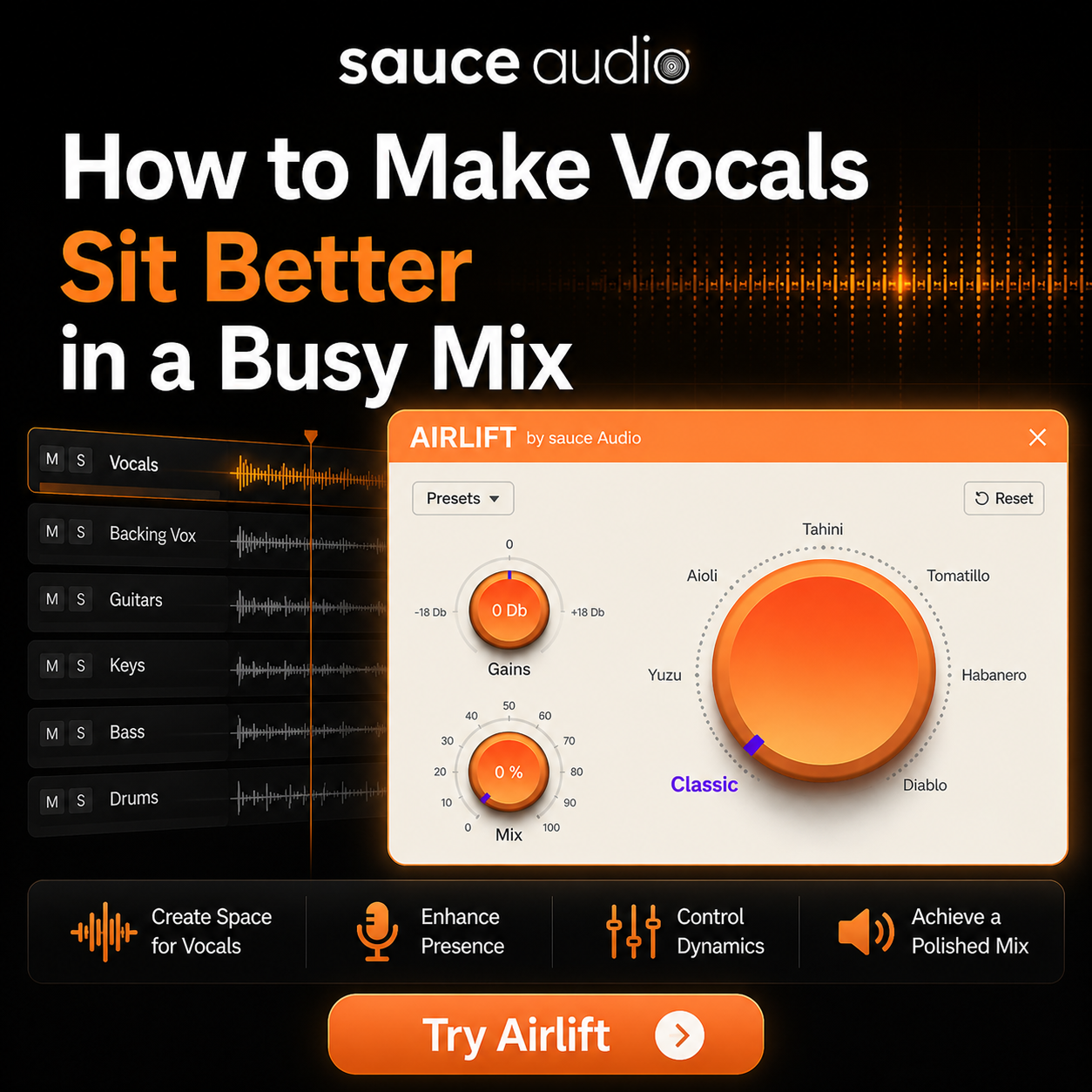 How to Make Vocals Sit Better in a Busy Mix